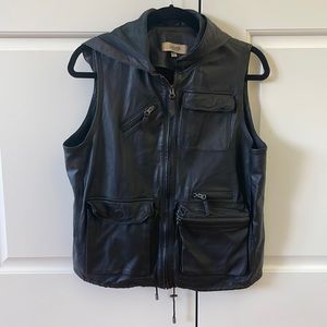 Jackett New York size large leather vest